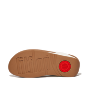 FitFlop - Lulu Leather Toepost - White - Sandals