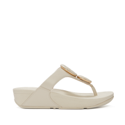 FitFlop - Lulu Marbled-Stone Toe- Post - Paris Beige - Sandals