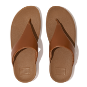 FitFlop - Lulu Leather Toepost - Light Tan - Sandals