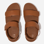 FitFlop - Lulu Adjustable Leather Back-Strap - Light Tan - Sandals