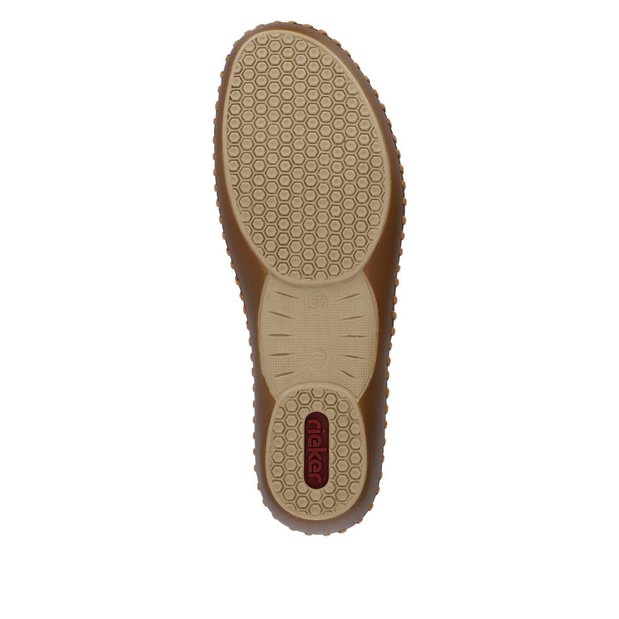 Rieker - M1655-61 - Porzellan/Weiss/Altrosa - Shoes