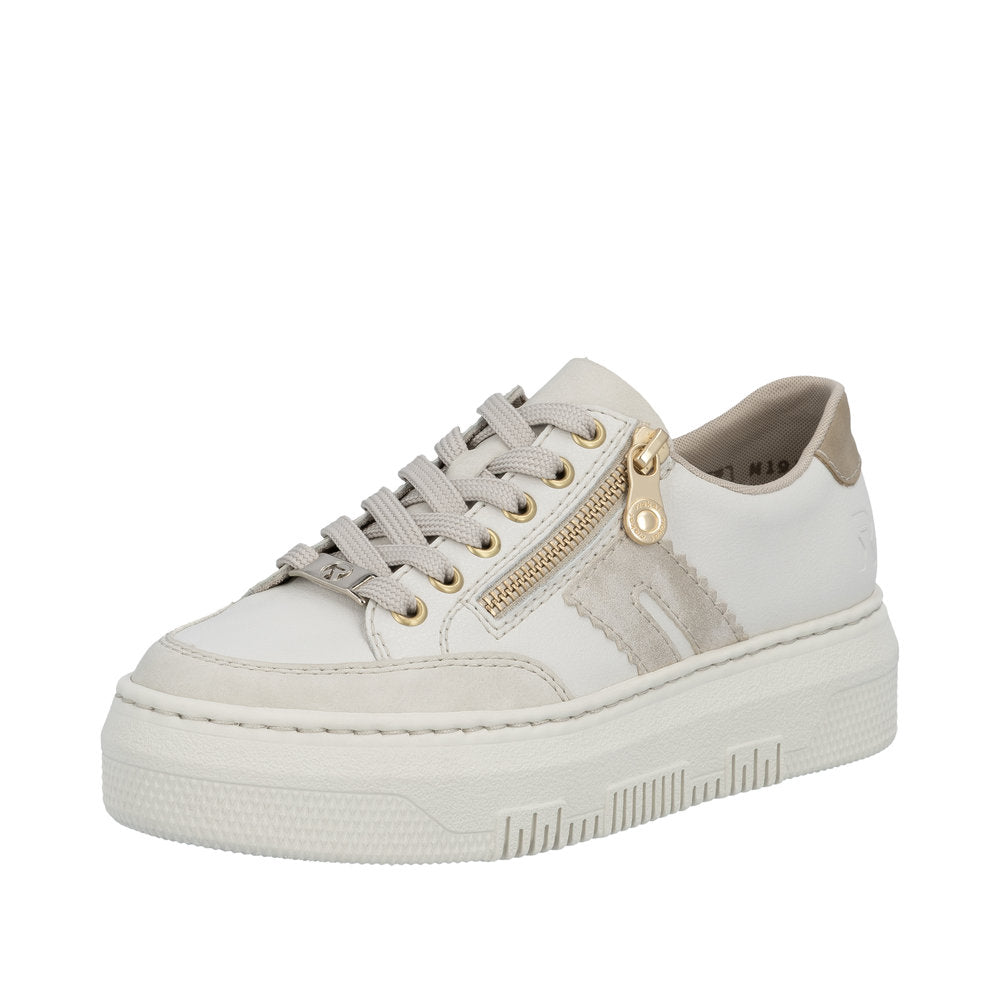 Rieker - M1912-80 - Crema/Offwhite/Muschel/Porzellan - Shoes