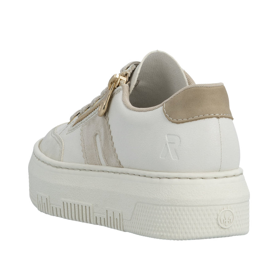 Rieker - M1912-80 - Crema/Offwhite/Muschel/Porzellan - Shoes