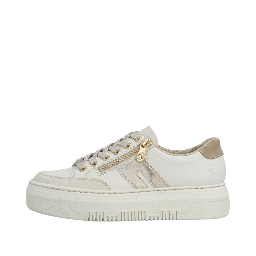 Rieker - M1912-80 - Crema/Offwhite/Muschel/Porzellan - Shoes