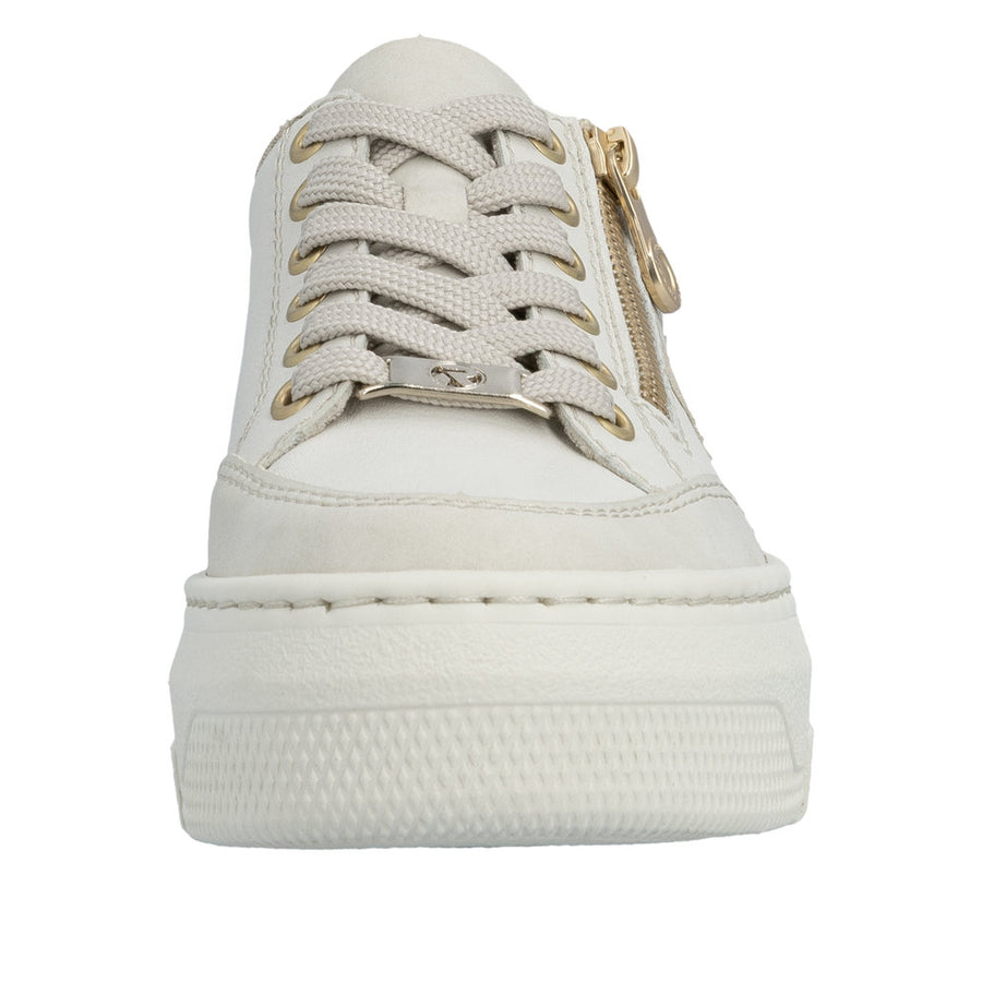 Rieker - M1912-80 - Crema/Offwhite/Muschel/Porzellan - Shoes