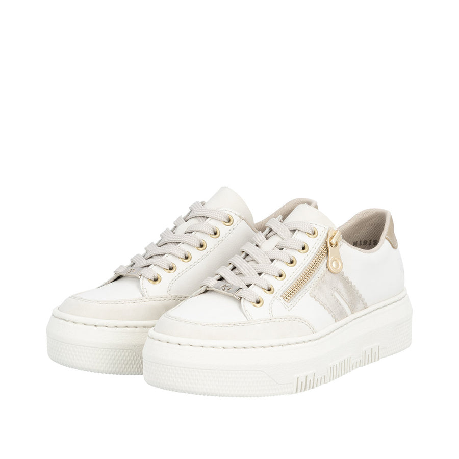 Rieker - M1912-80 - Crema/Offwhite/Muschel/Porzellan - Shoes