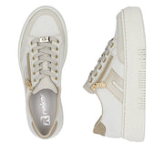Rieker - M1912-80 - Crema/Offwhite/Muschel/Porzellan - Shoes