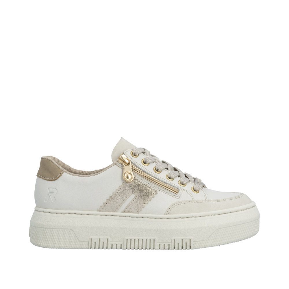 Rieker - M1912-80 - Crema/Offwhite/Muschel/Porzellan - Shoes
