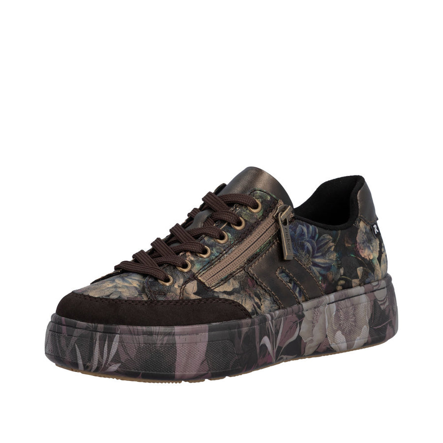 Rieker - Brooke - M7711-26 - Nougat/Schwarz - Shoes