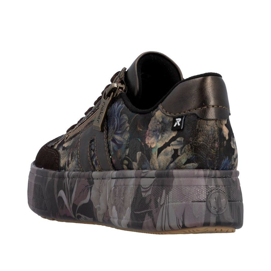 Rieker - Brooke - M7711-26 - Nougat/Schwarz - Shoes