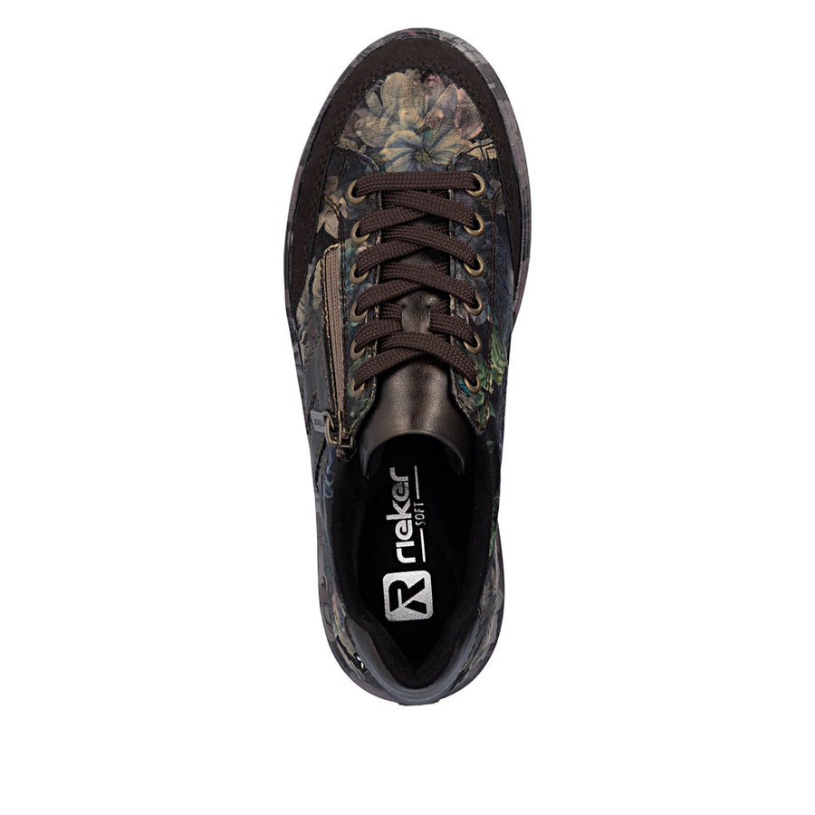 Rieker - Brooke - M7711-26 - Nougat/Schwarz - Shoes