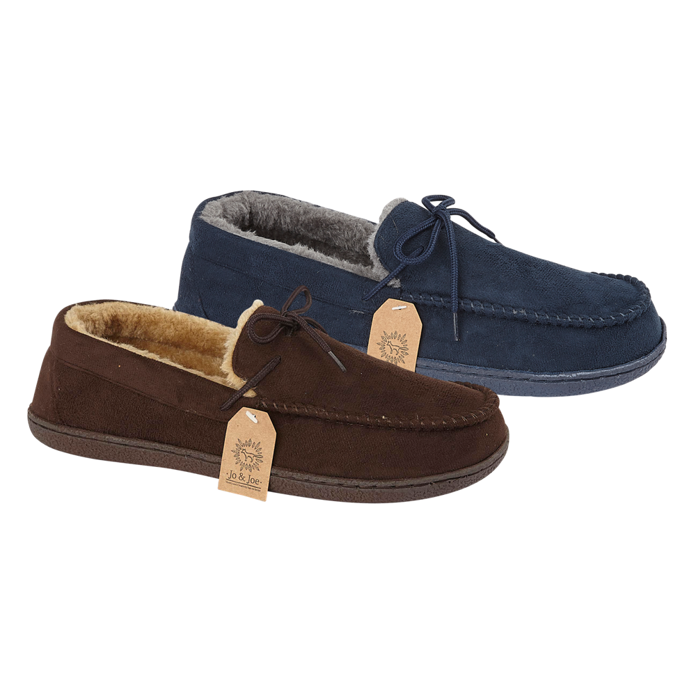 Jo & Joe - Malcolm - Navy - Slippers