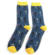 Miss Sparrow - MR031- Mr Sparrow Golfers - Navy - Socks