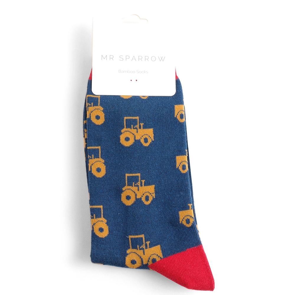 Miss Sparrow - Mr Sparrow Tractors - Navy - Socks