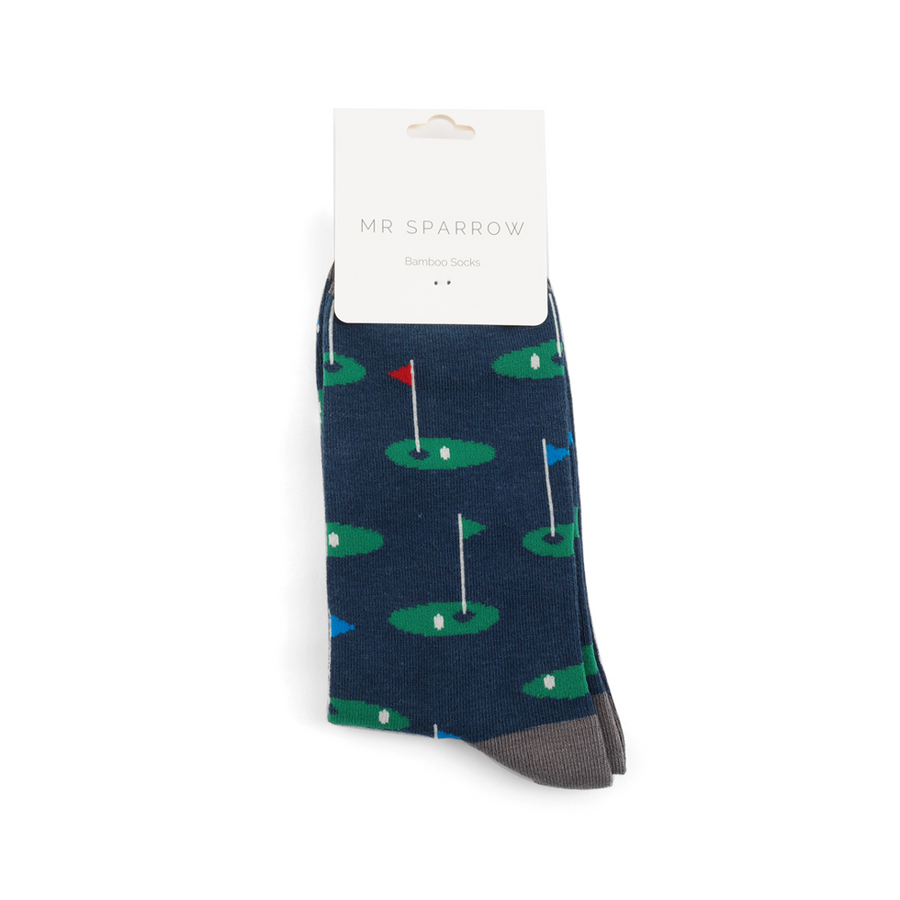 Miss Sparrow - Mr Sparrow Golf - Navy - Socks