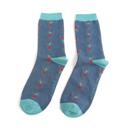 Miss Sparrow - MR078 - Mr Sparrow Skiing - Navy - Socks