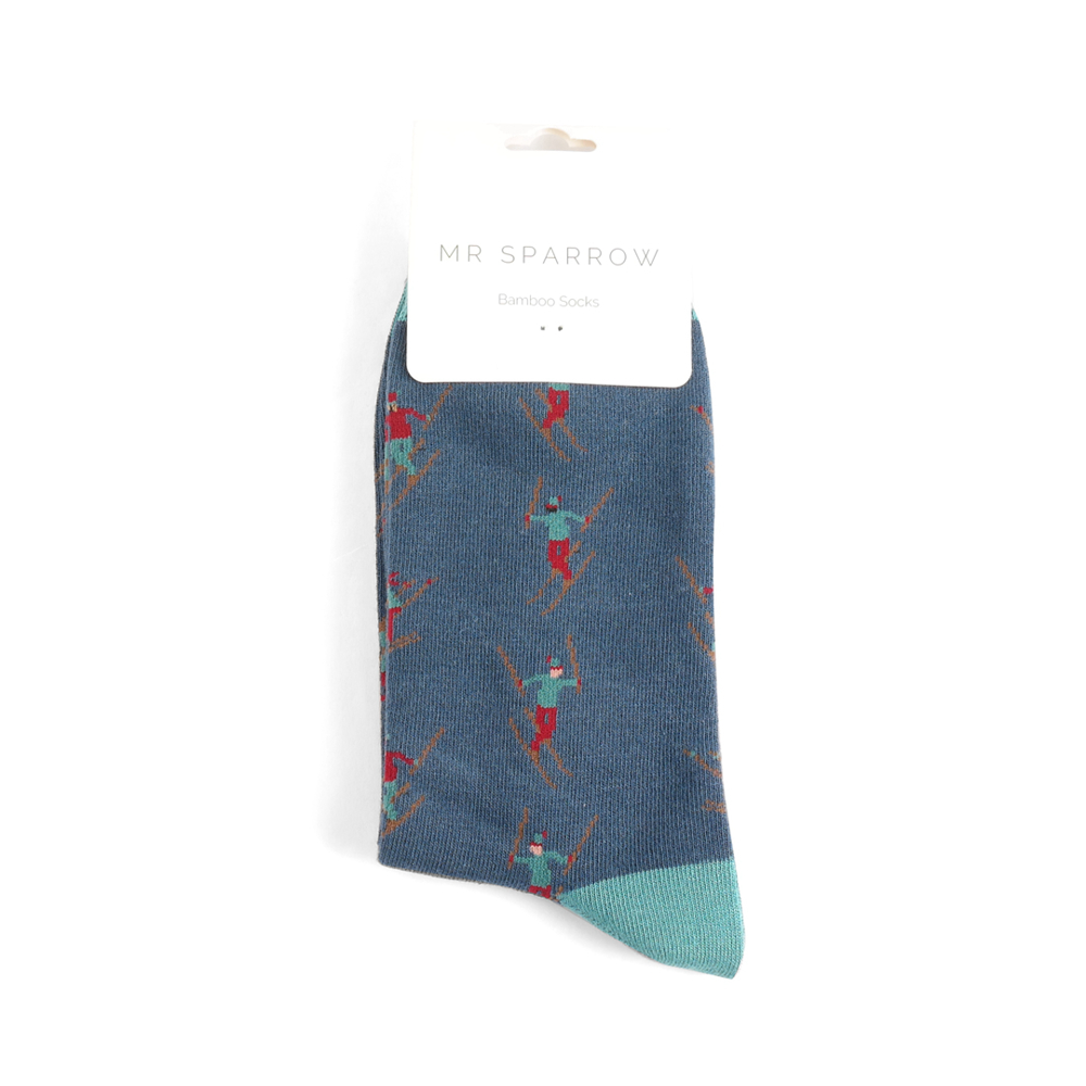 Miss Sparrow - MR078 - Mr Sparrow Skiing - Navy - Socks