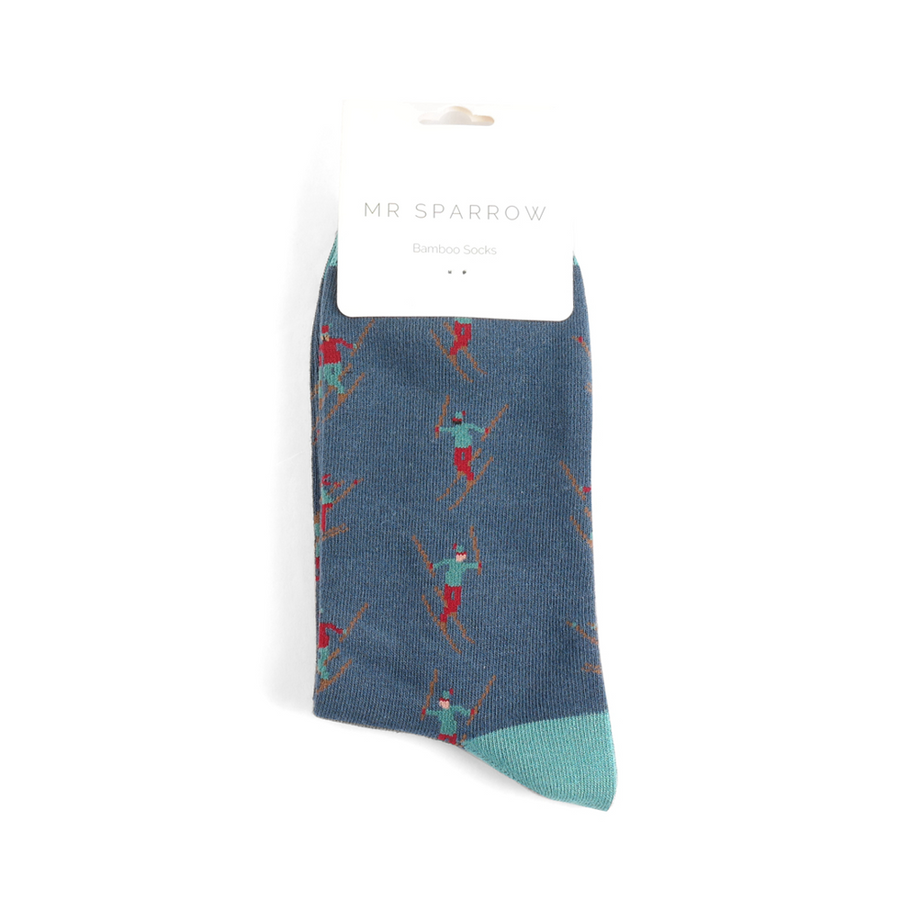 Miss Sparrow - MR078 - Mr Sparrow Skiing - Navy - Socks