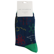 Miss Sparrow - Mr Sparrow Science - MR142Navy - Socks