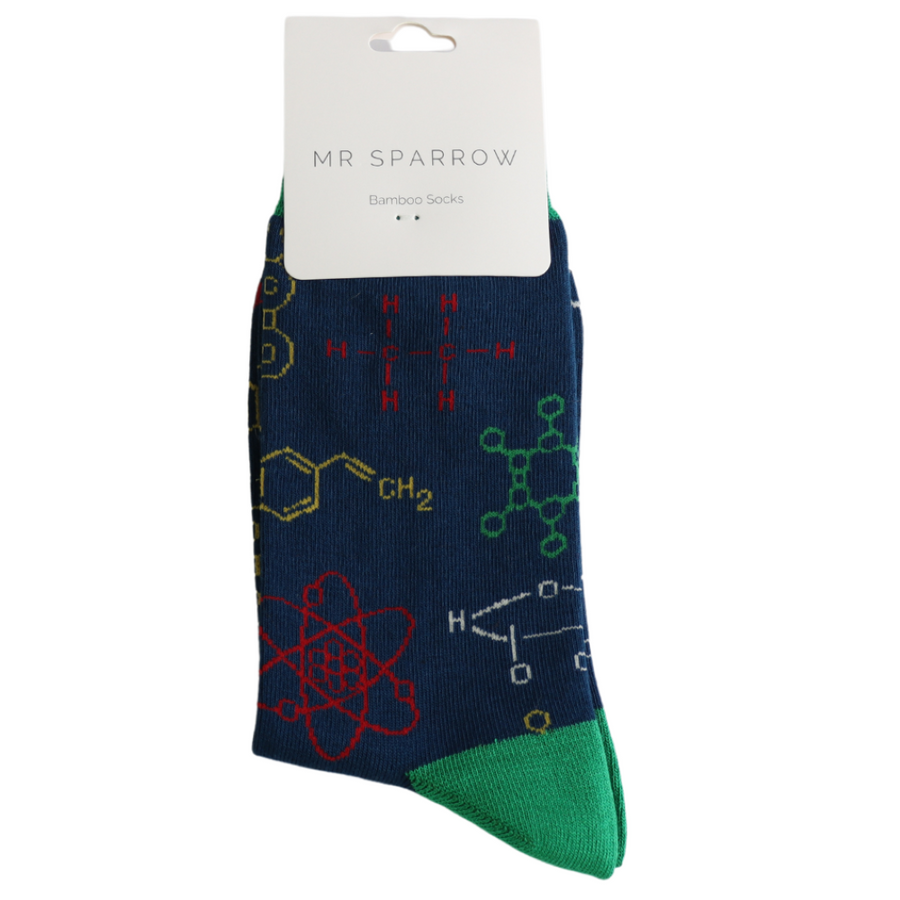 Miss Sparrow - Mr Sparrow Science - MR142Navy - Socks