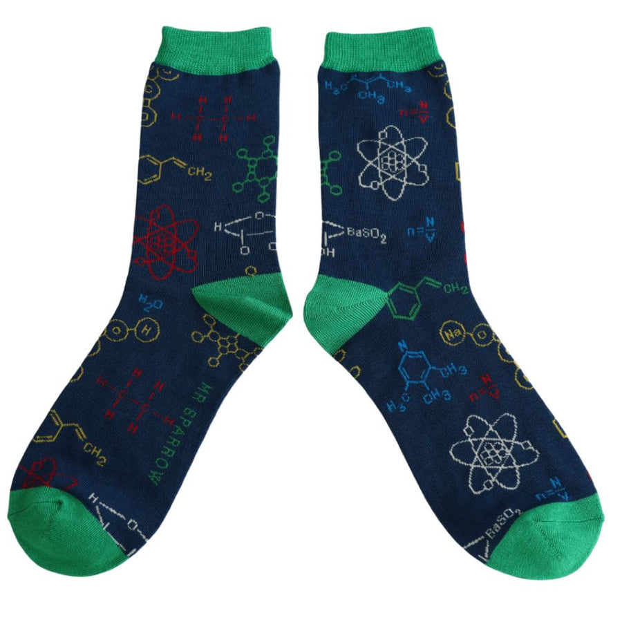 Miss Sparrow - Mr Sparrow Science - MR142Navy - Socks