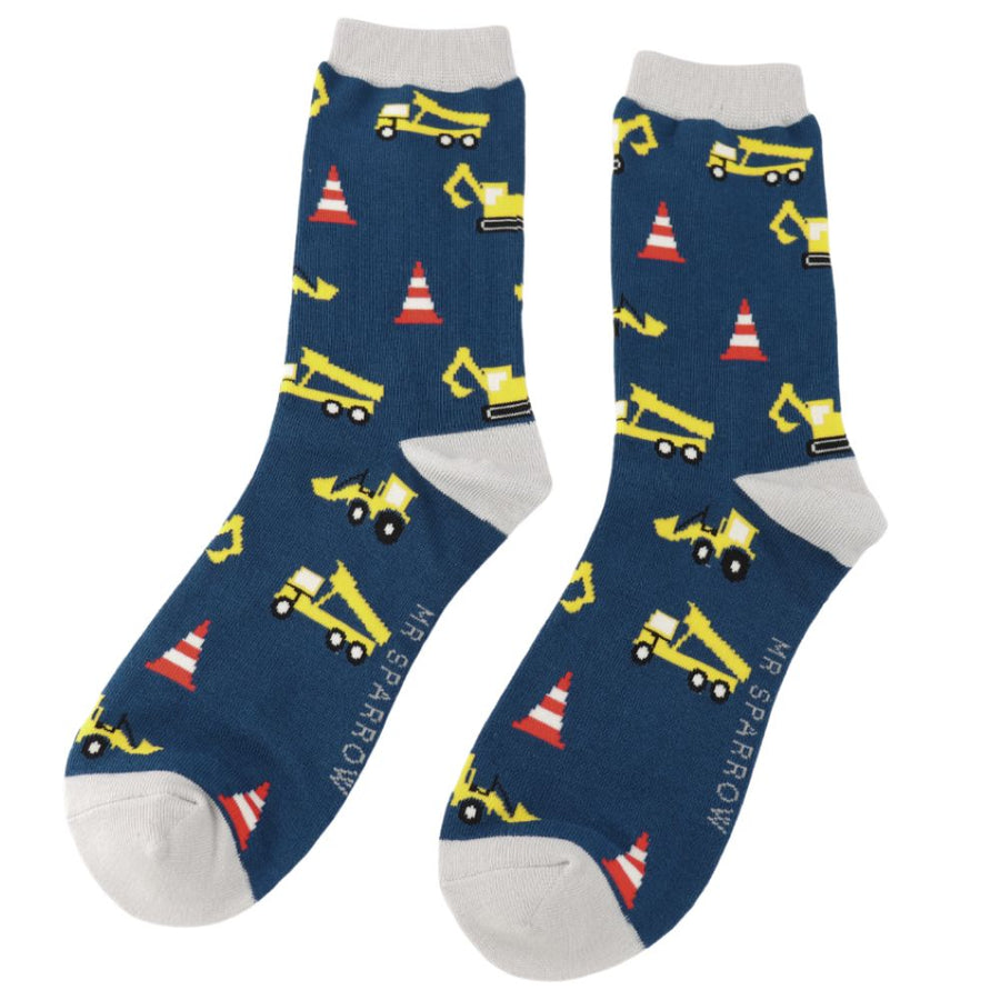 Miss Sparrow - Mr Sparrow Building Site - MR144Navy - Socks