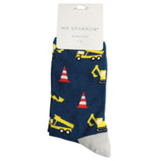 Miss Sparrow - Mr Sparrow Building Site - MR144Navy - Socks