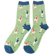 Miss Sparrow - Mr Sparrow Footballers - MR147Green - Socks