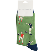 Miss Sparrow - Mr Sparrow Footballers - MR147Green - Socks