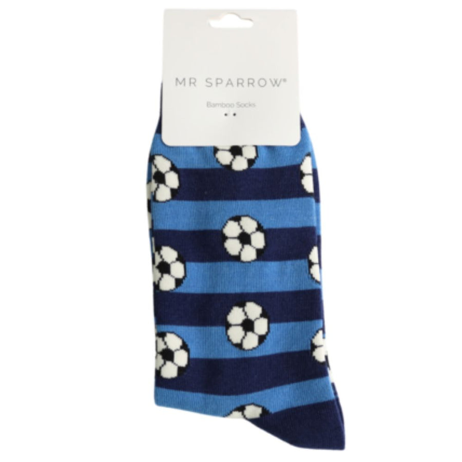 Miss Sparrow - Mr Sparrow Footballs - MR149Navy - Socks