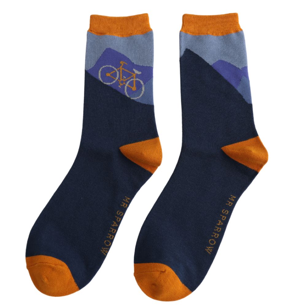 Miss Sparrow - Mr Sparrow Hill Climb  - MR150Navy - Socks