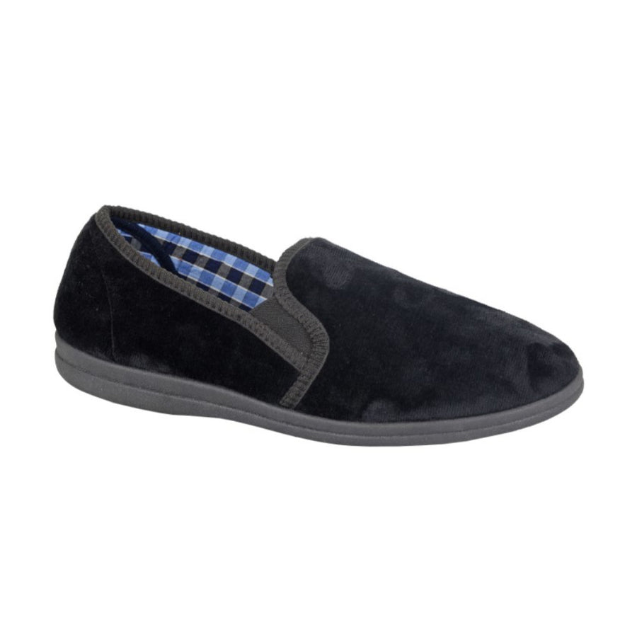 Sleepers Wilson Black Slipper MS337A