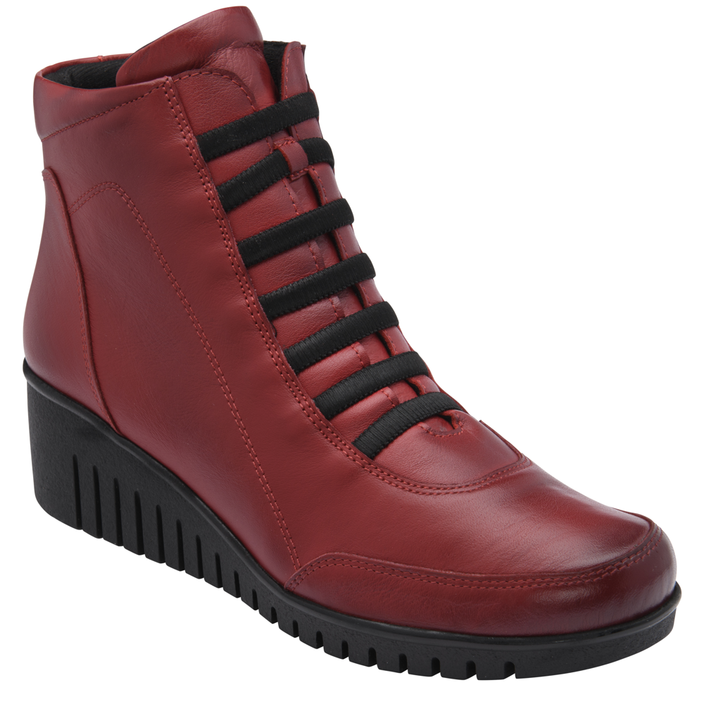 Lotus - Myrthe - ULB558RR - Red Leather - Boots