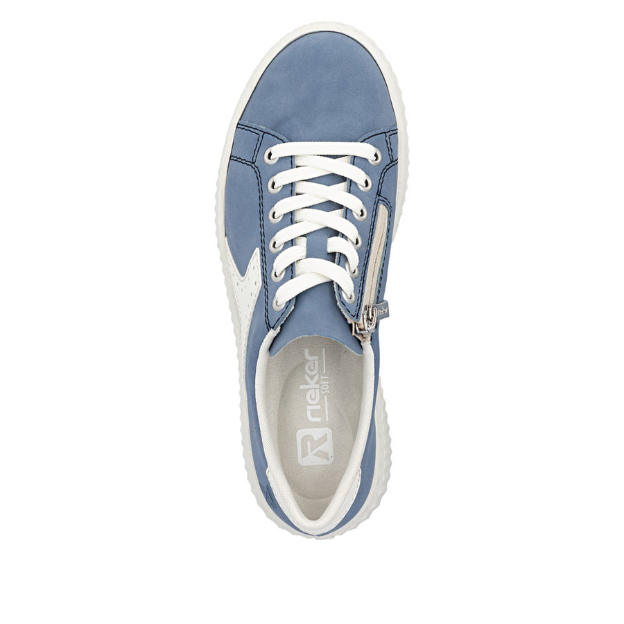 Rieker - N9920-14 - Indigo/Offwhite - Shoes