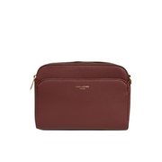 Nova Leathers - Twin Zip Camera Bag - NVCM7248 Bordeaux - Bags
