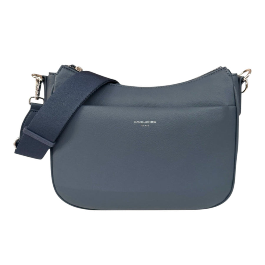 Nova Leathers - Simple Shoulder Bag - Nvcm8228 Bering Sea