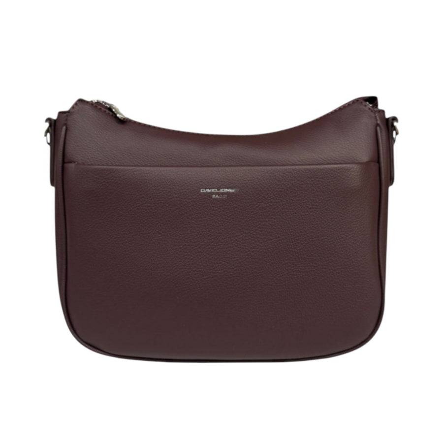 Nova Leathers - Simple Shoulder Bag - Nvcm8228 Dk Bordeaux