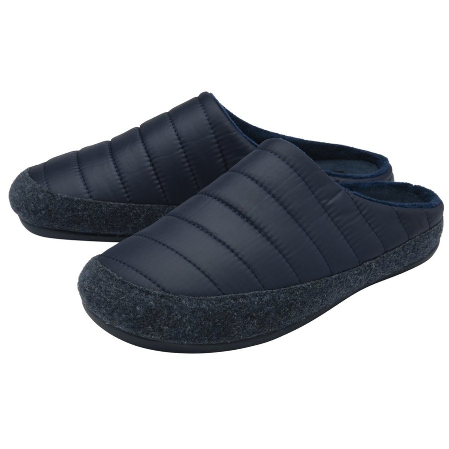 Lotus - Pedro - Navy  - Slippers