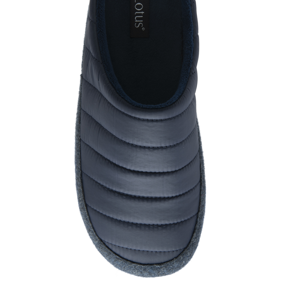 Lotus - Pedro - Navy  - Slippers