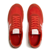 FitFlop - Retro-Q Ff Fabric/Suede - Cherry Tomato/Warm Pink - Shoes