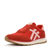 FitFlop - Retro-Q Ff Fabric/Suede - Cherry Tomato/Warm Pink - Shoes