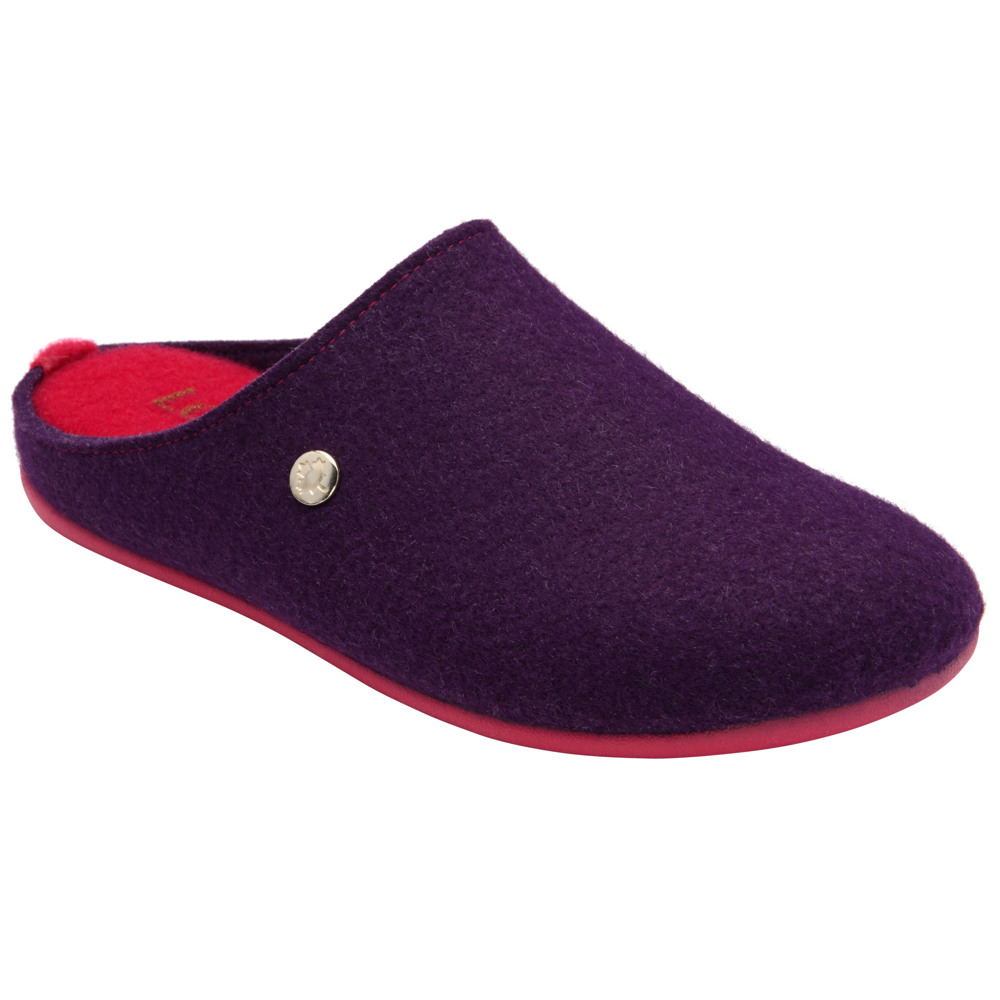 Lotus - Rocio - ULH133VU - Purple/Coral - Slippers
