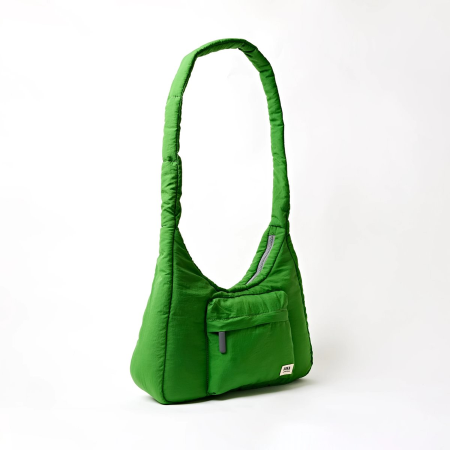 Roka - Belsize Medium Crossbody Bag in Online Lime Taslon