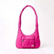 Roka - Belsize Medium Crossbody Bag in Very Berry Taslon