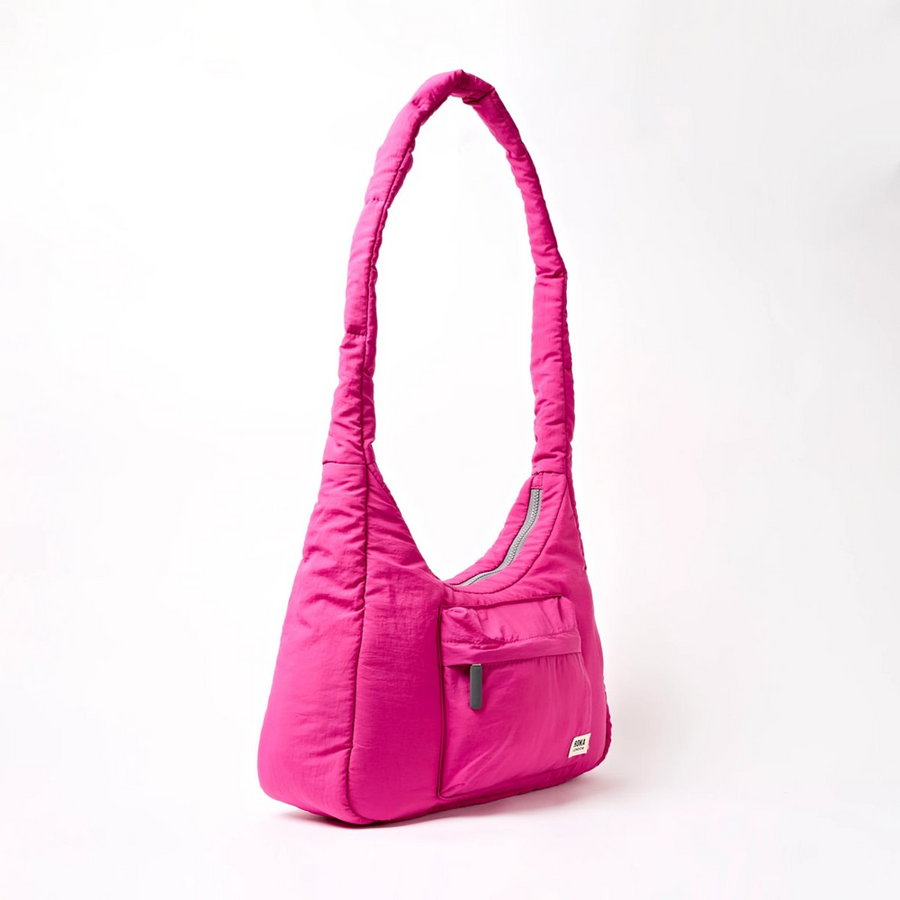 Roka - Belsize Medium Crossbody Bag in Very Berry Taslon