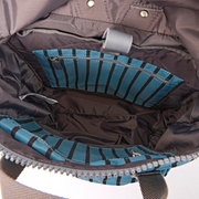 Roka - Canfield Medium Backpack in Blue Stripe Canvas