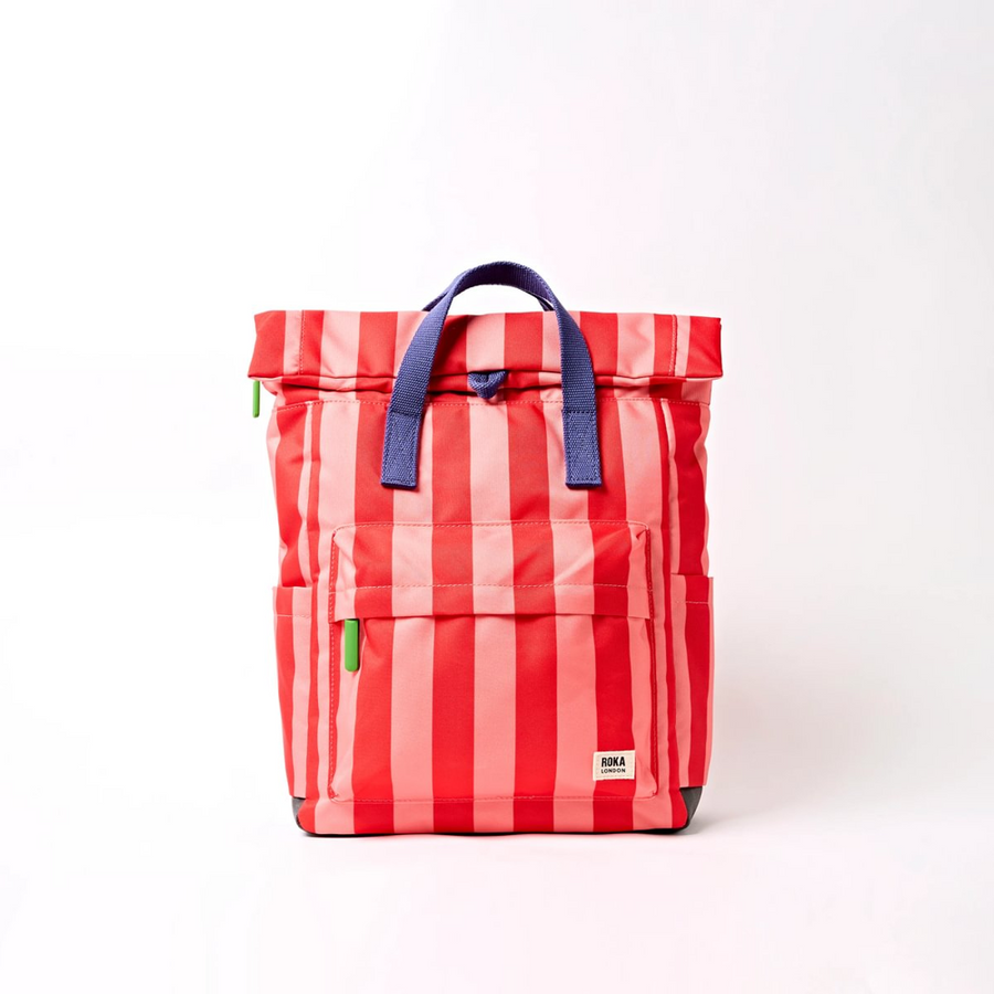 Roka - Canfield B Circus Print Medium Recycled Canvas - Bags