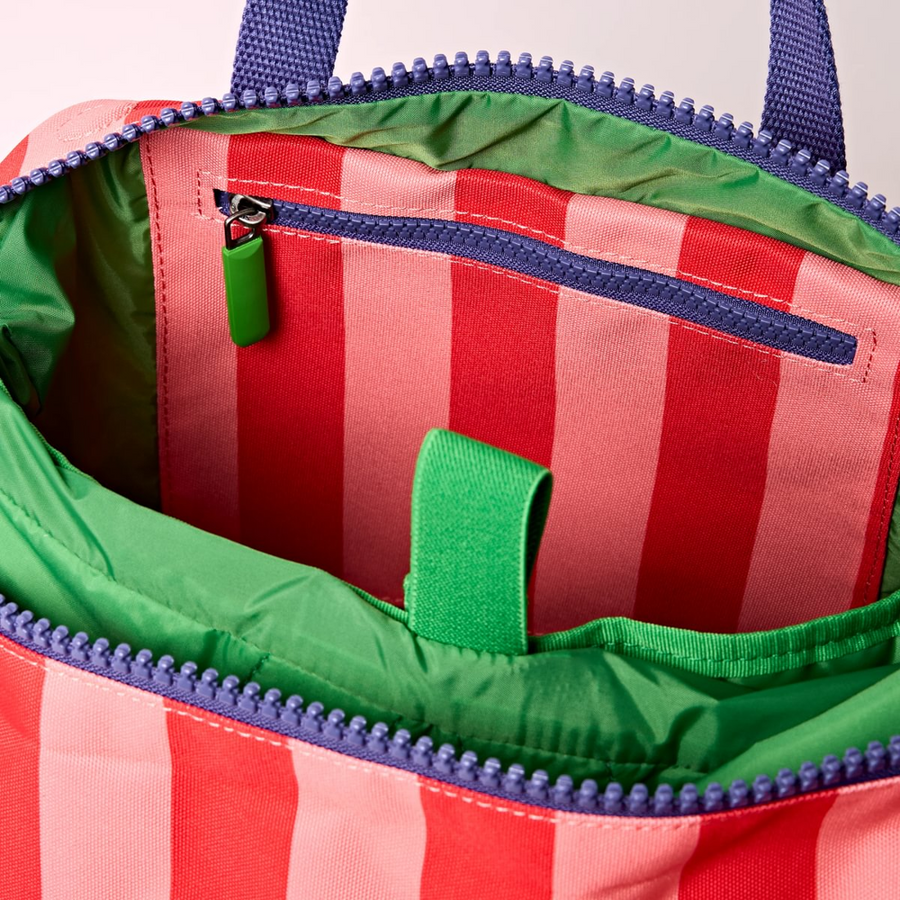 Roka - Canfield B Circus Print Medium Recycled Canvas - Bags