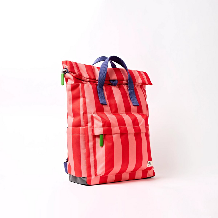 Roka - Canfield B Circus Print Medium Recycled Canvas - Bags