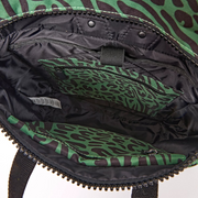 Roka - Canfield Medium Backpack in Mixed Animal Artichoke Canvas